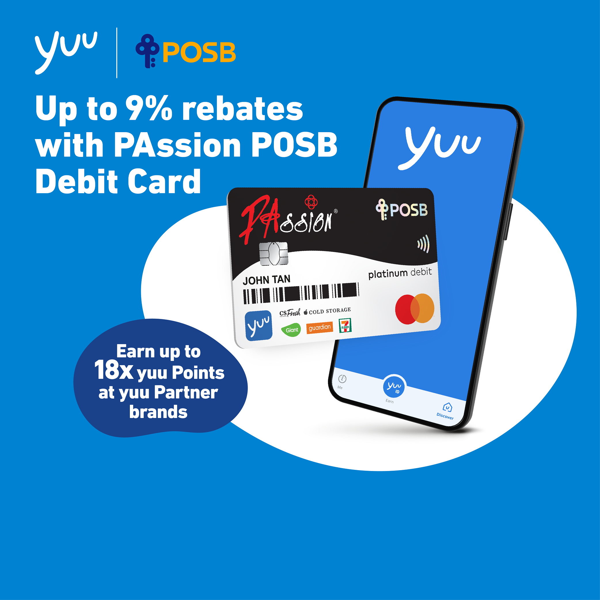 Onepa Link Your Passion Posb Debit Card To Unlock More Savings With Yuu Rewards Club 4135